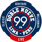 Radio Doble Nueve - 99.1 FM Lima
Listen Radio Online Free
Radio Doble Nueve - 99.1 FM Lima