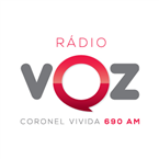 Radio Voz do Sudoeste AM - 690 AM Coronel Vivida, PR
Listen Radio Online Free
Radio Voz do Sudoeste AM - 690 AM Coronel Vivida, PR