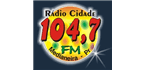 RÃ¡dio Cidade FM - 104.7 FM Medianeira, PR